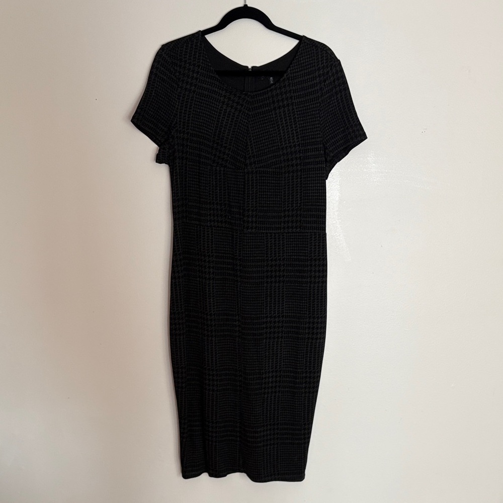 Universal Standard Grey Herringbone Dress XS NWT